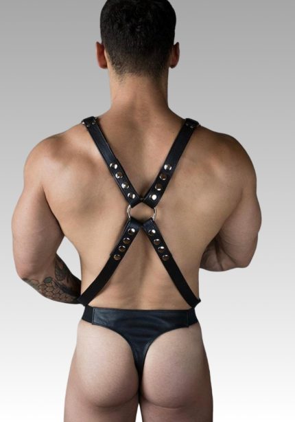 Leather Apron BDSM Harness, gay apron, Bar leather apron, leather apron club, mens leather apron, BDSM Harness for sale