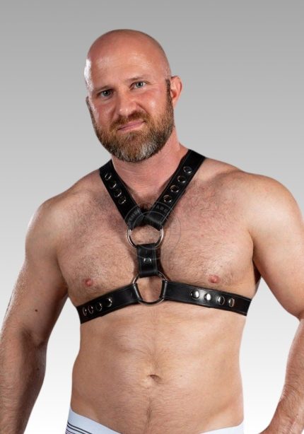 English top leather Harness men's for sale