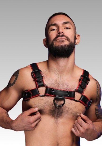 Leather Hardline Hunter Red harness men's for sale