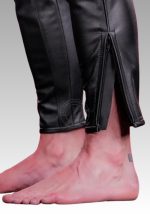 Leather Uniform Pant Black for sale