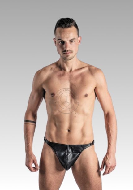 Mens Leather Thong Underwear, gay underwear fetish, gay underwear, mens jock underwear, BDSM underwear for sale