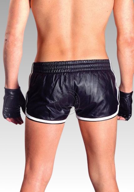 Leather Sport Shorts, leather shorts, leather shorts men, leather hot shorts, leather short shorts for sale