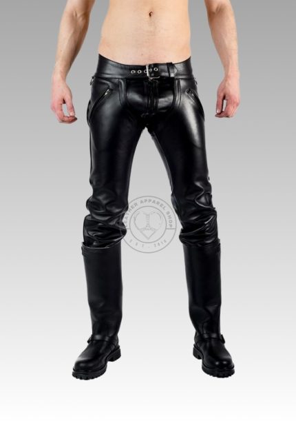 Leather Convertible Jeans for sale